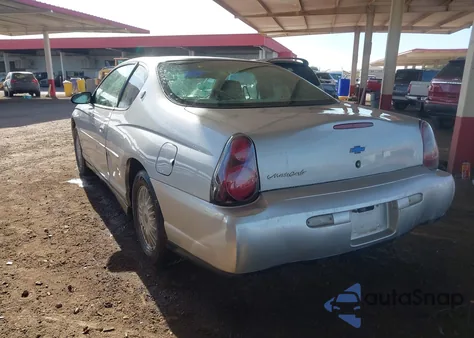 2000 Chevrolet Monte Carlo Ls z USA, uszkodzony, nr VIN 2G1WW12E0Y9275482